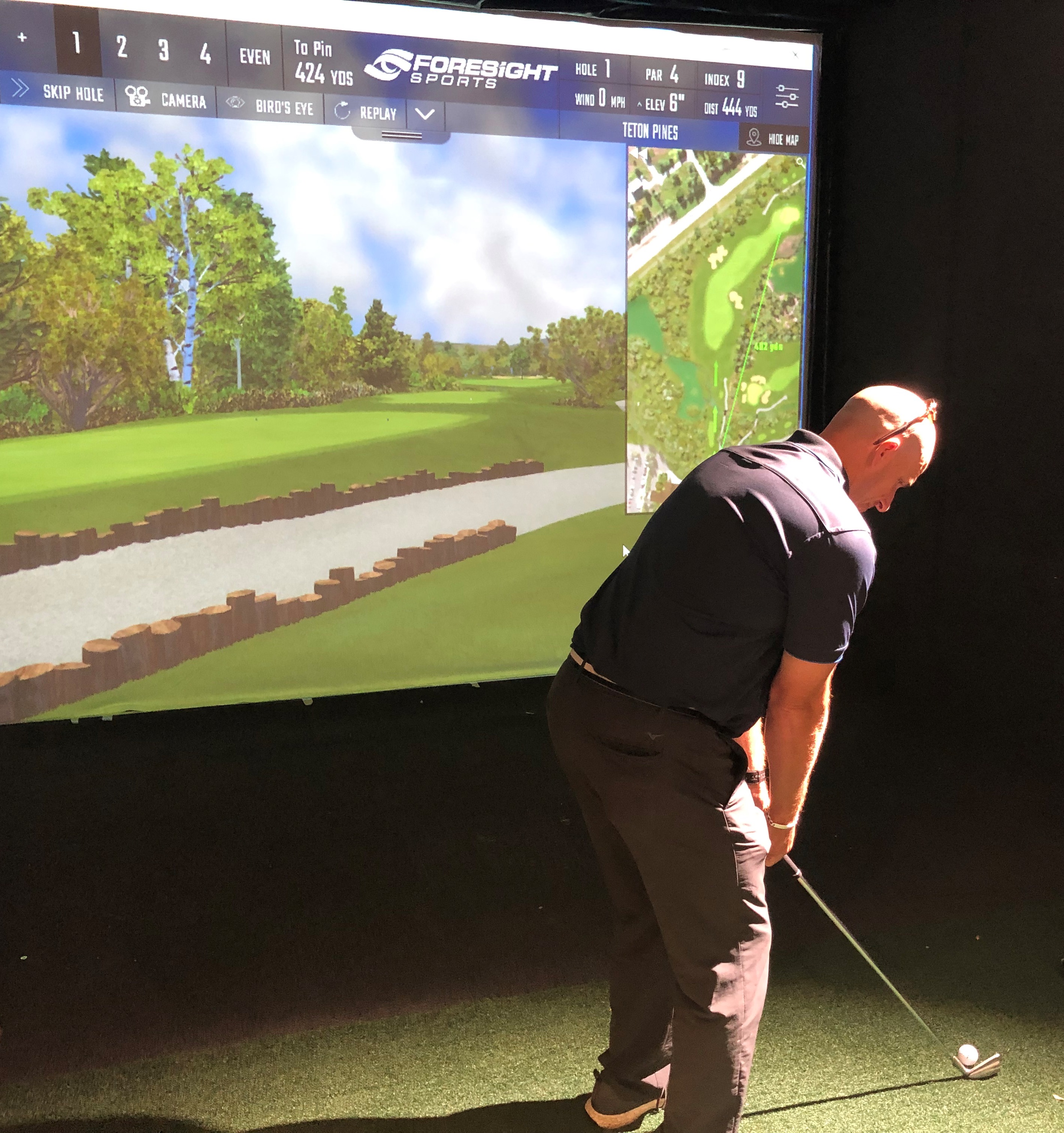 Golf Simulator Headland Golf Club Sunshine Coast